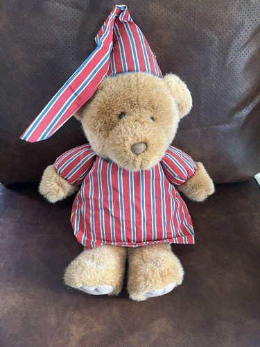Vintage Avon Sleepy Sherman Dream With Me Bedtime Teddy Bear Plush Tested WORKS!