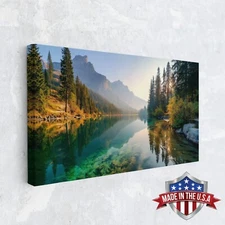 Stillness of the Summit Canvas Print for Home Decor, Wall Decor Art Print Poster