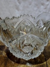 EAPG Double Handle Sugar Bowl and Creamer Buzzstars and Diamond Etched Panels