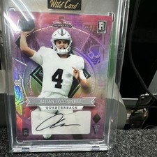 aidan o'connell auto 1/1 R/C Wild Card #SD-AOA Ace Of Diamonds Purple Holo 2023