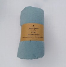Joey  Joan Baby Essentials Fitted Bassinet Sheet Jersey Knit Cotton