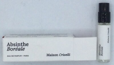 MAISON CRIVELLI ABSINTHE BOREALE EAU DE PARFUM VIAL SPRAY UNISEX 0.05 Oz SAMPLE