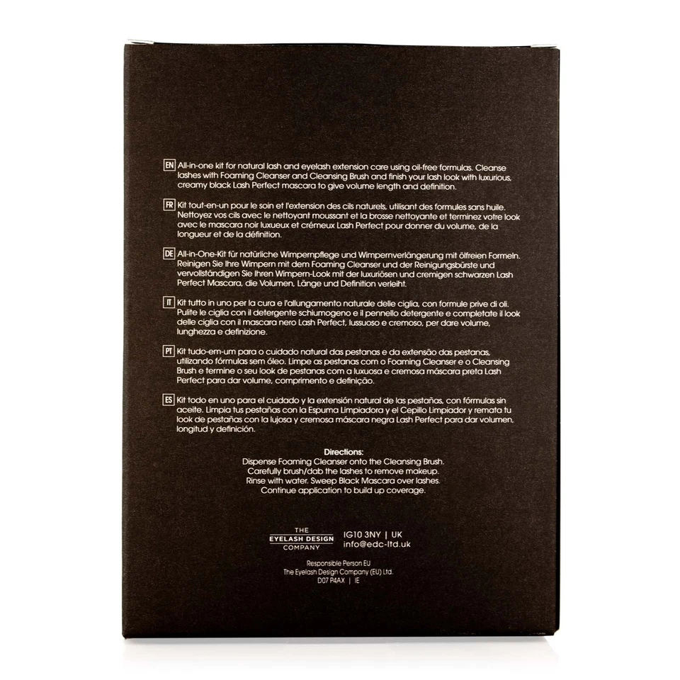 Look After My Lashes Care Kit Foaming Cleanser, Cleansing Brush Black Mascara - Image 4 of 4