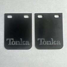 Tonka Reproduction Large Mudflap Set of 2 Replacement Toy Part Engraved Logo