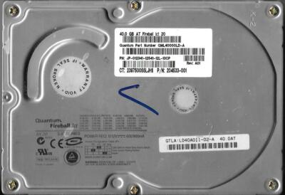 Quantum Fireball LCT20 40.0AT 40GB IDE Hard Drive P/N: QML40000LD-A
