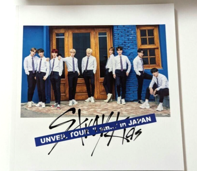 タレントカード Stray Kids UNVEIL TOUR'I am...' in JAPAN Stray Kids Unveil Tour I am in Japan Brochure Pamphlet Photobook
