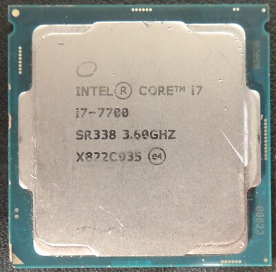 Intel 7th Gen Core i7-7700 SR338 3.60GHz (Turbo 4.20GHz) 4-Core