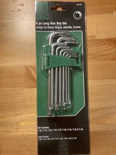 9pc Long Torx Star Key Set