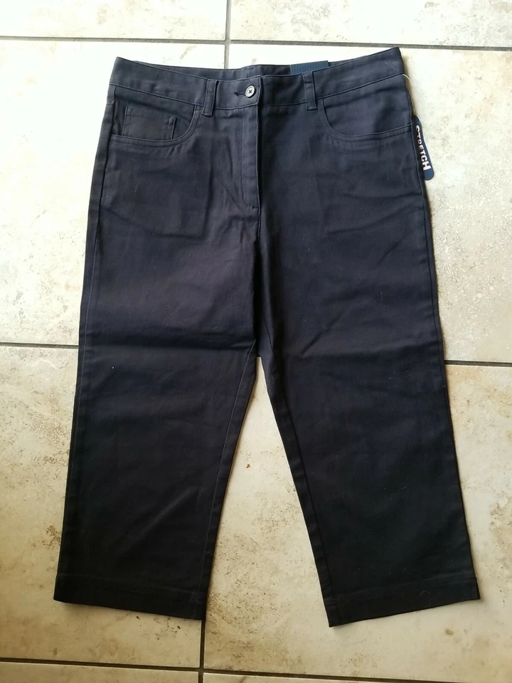 Pantalones capri elásticos Skimmer talla 14,5 Plus Izod aprobados para niñas  Foto 3 de 4