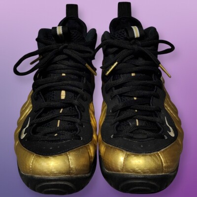 Nike Air Foamposite Pro- Mens- Size 8 Metallic Gold- [624041-701