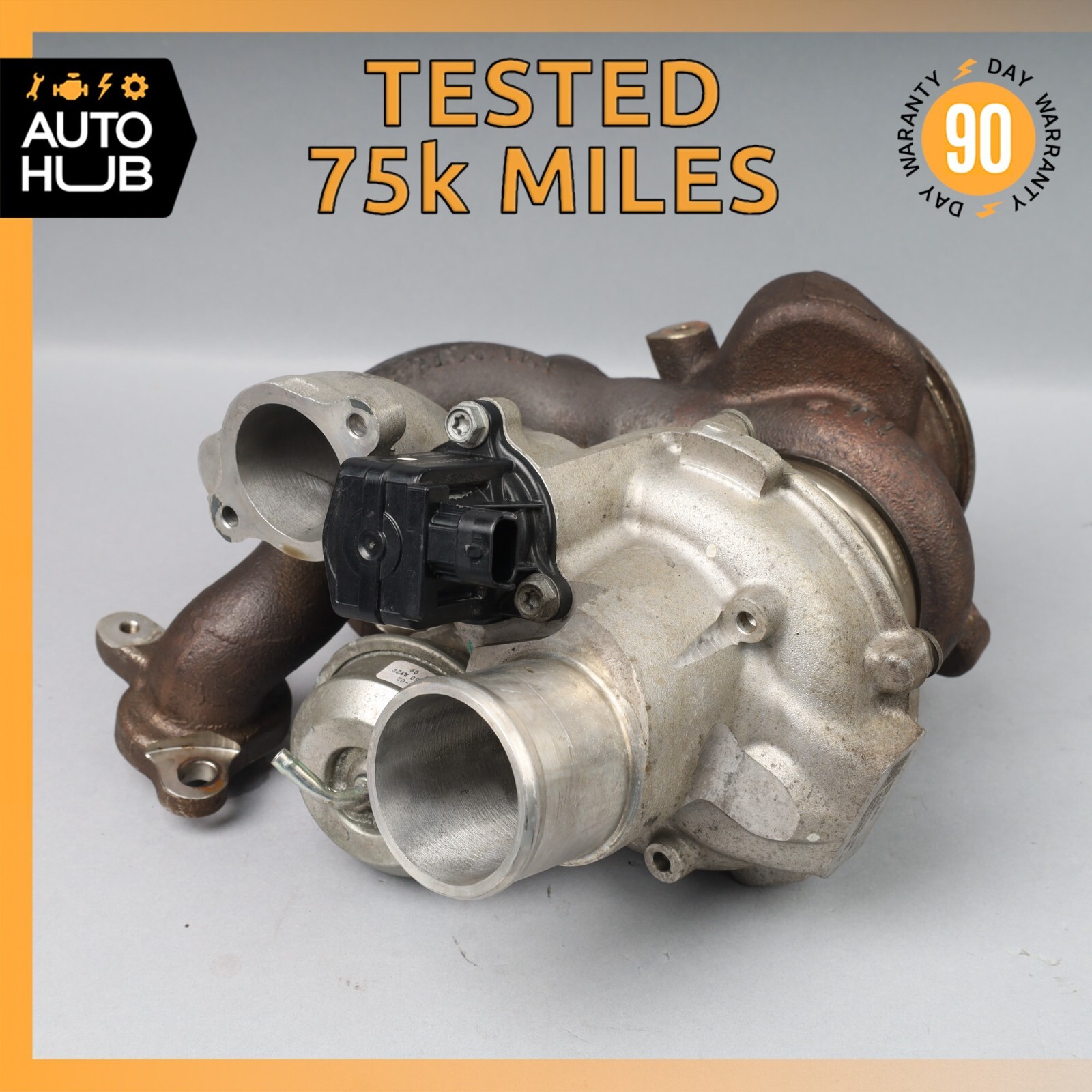 14-24 Maserati Ghibli Levante Left Turbocharger Turbo Charger Manifold OEM 75k