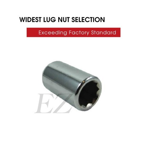 Lug Nuts Tuner 12x1.25 20 Pcs for Nissan Infiniti Subaru Lugs Nut Chrome - Picture 3 of 3