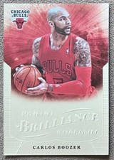 Carlos Boozer 2012-13 Panini Brilliance #34 Chicago Bulls NBA Basketball Foil