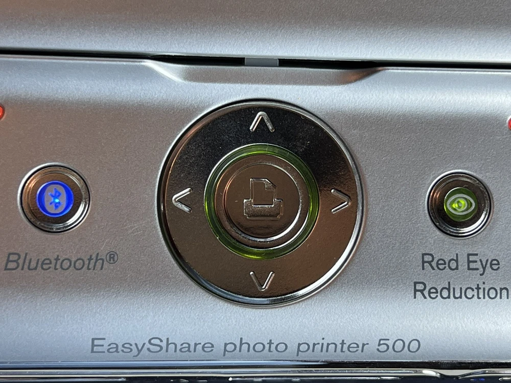 Kodak Easyshare Photo Printer 500 And Additional Color Cartridge & Photo Paper