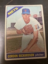 1966 Topps #51 Gordon Richardson Mets