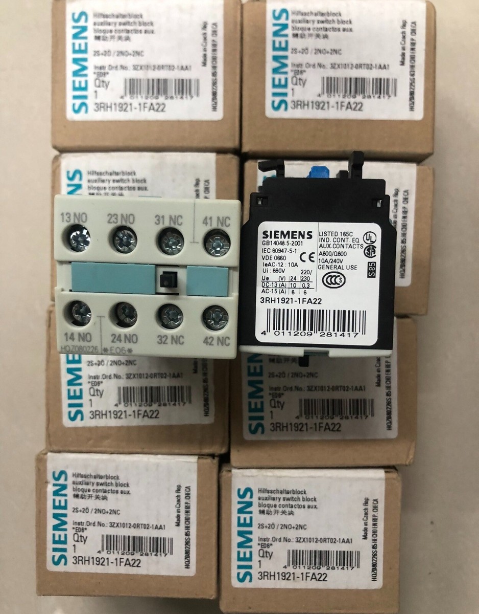 1PCS Auxiliary Contact 3RH1 921-1HA31 3RH1921-1HA31 | UK