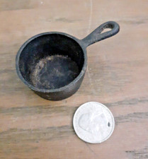 Vintage Miniature Cast Iron Stove Top Pot