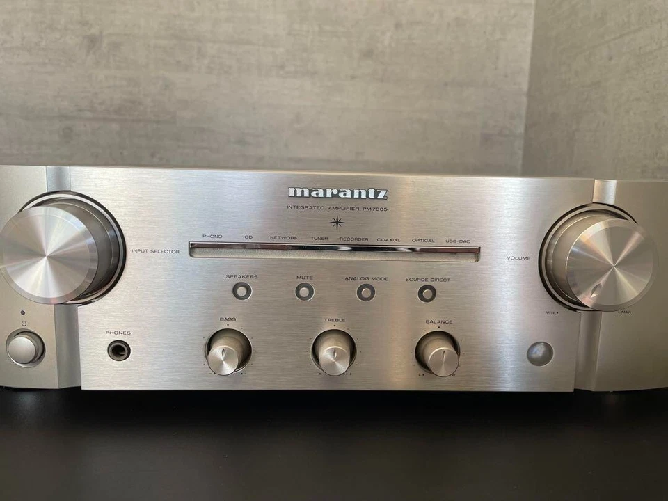 MARANTZ PM7005 Pre-Main Amplifier Silver Very Good - Image 2 of 4