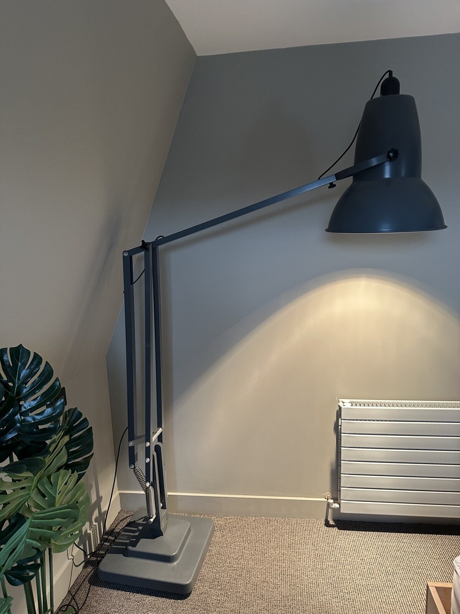 giant anglepoise floor lamp (slate Grey) UK