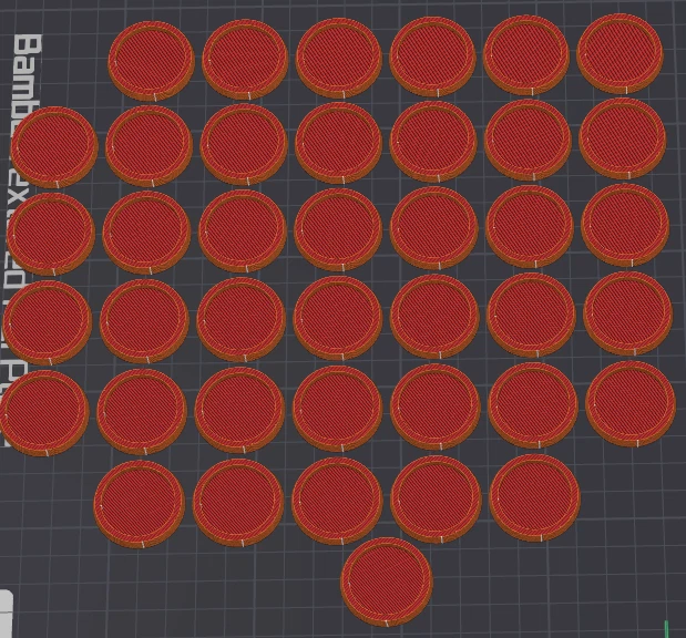 Adaptadores Base 20 Piezas 25mm a 32mm para Warhammer 40k, Wargaming, Miniaturas Foto 3 de 3