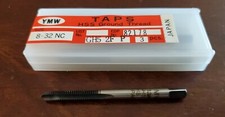 New HSS Ground Thread Taps 8-32 NC GH5 2 Flute 3 Piece