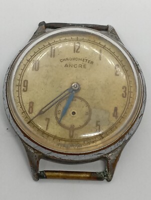 VINTAGE Germany made Ancre Chronometre Thiel UMF Ruhla sold for parts only 