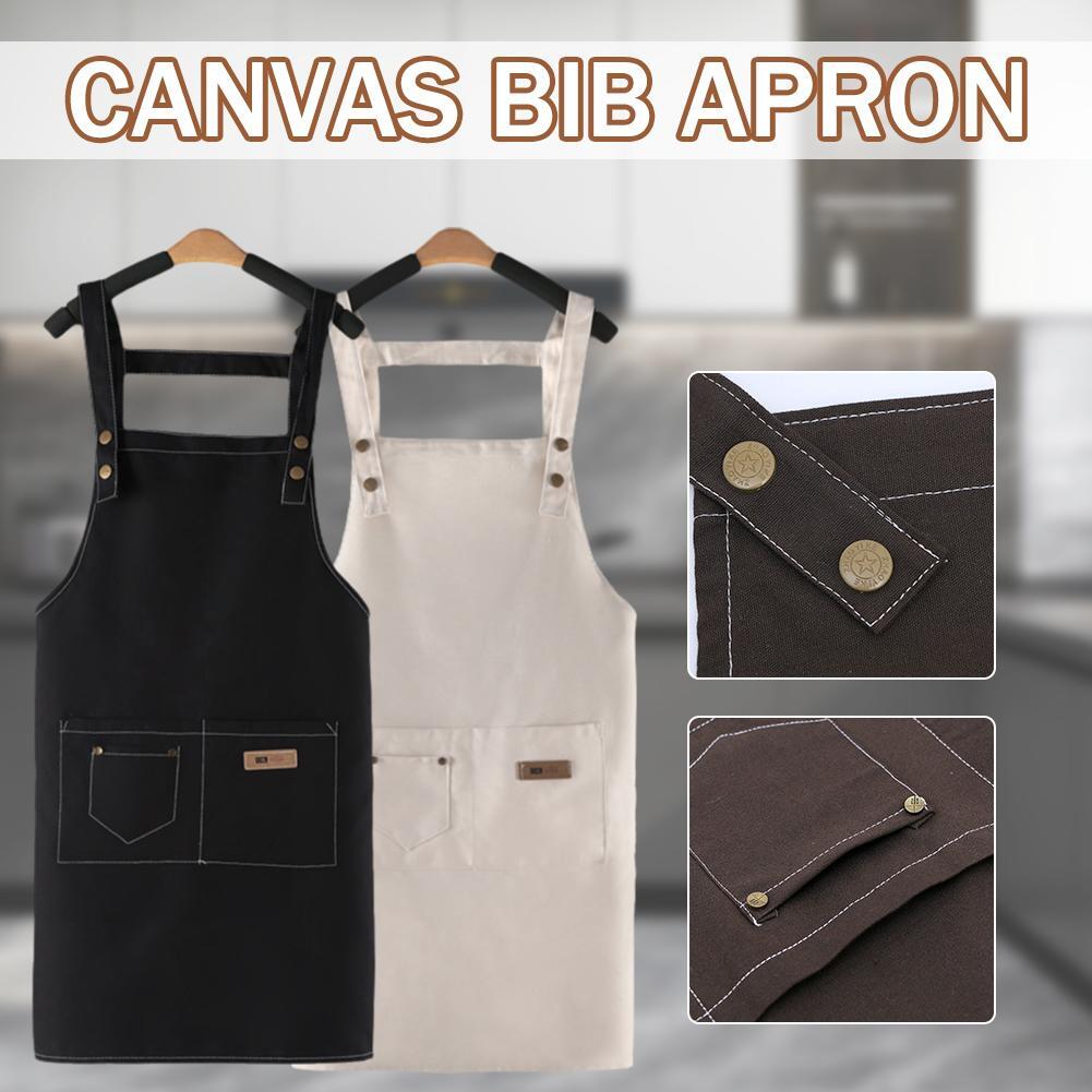 Women Cooking Kitchen Restaurant Work Bib Apron Dress Pockets N EW O2B7 ук
