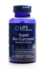 Life Extension Super Bio-Curcumin Turmeric Extract, 400mg, 60 Caps BCM-95
