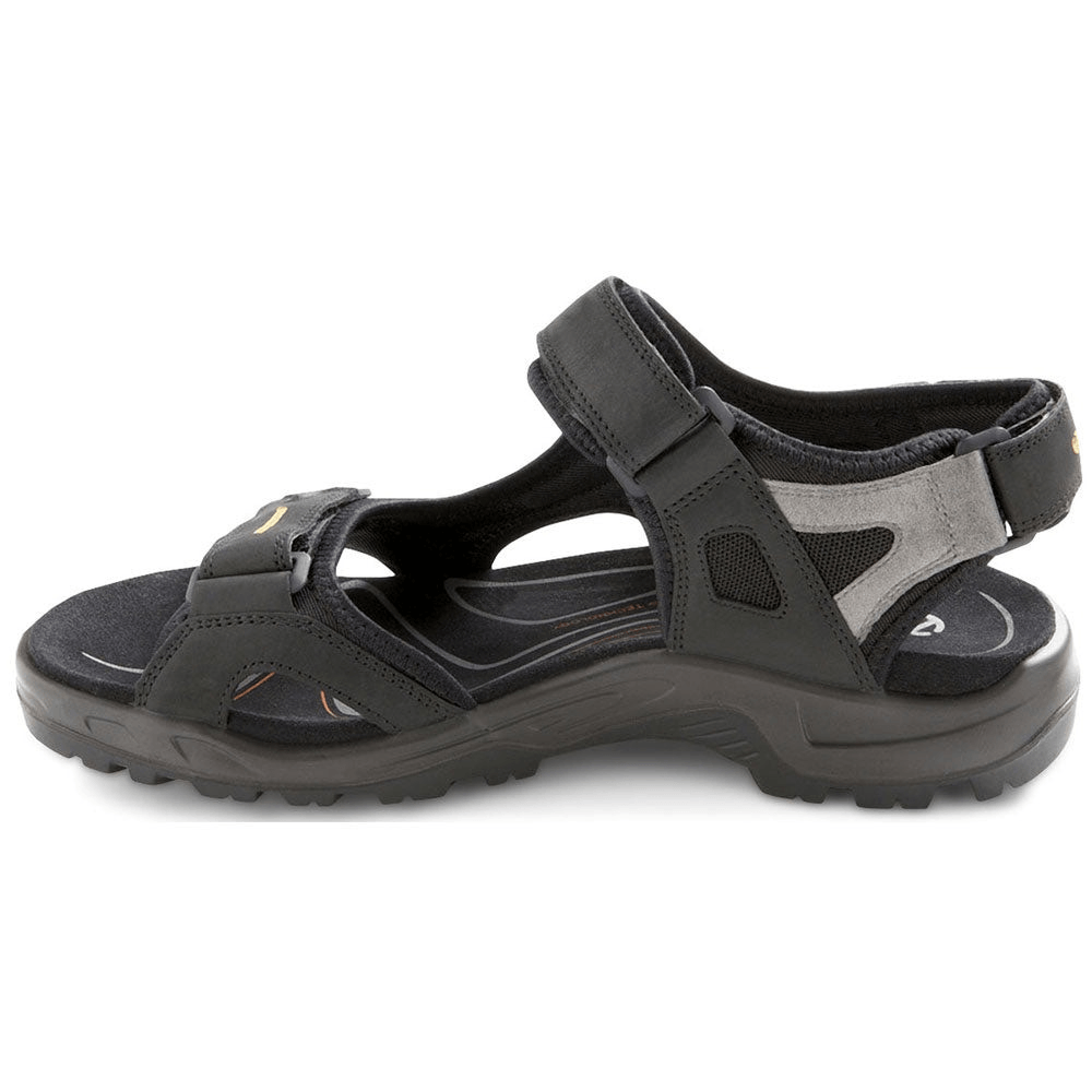 ✨ECCO YUCATAN SZ 47 SANDAL BLACK/MOLE LEATHER (MEN\'S)✨ ECCO YUCATAN SZ 47 SANDAL BLACK/MOLE LEATHER (MEN main image 2