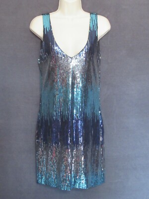 open lace back dress Plum Sequin Shift Dress