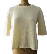 ODD MOLLY NEW 100% CASHMERE PONTELLE KNIT PULLOVER~ $309~  SMALL