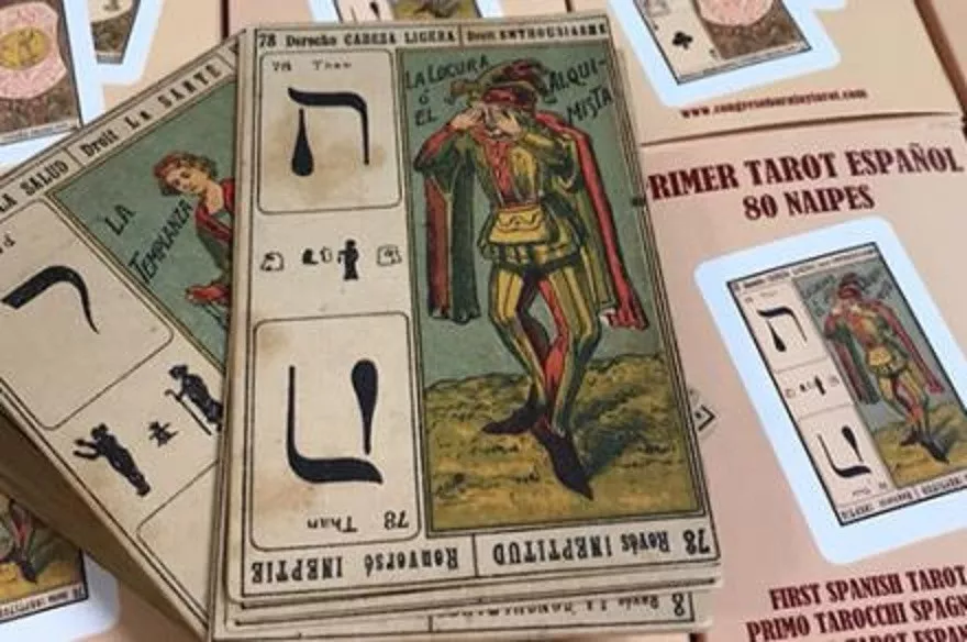 Original TAROT CATALÁN Primer TAROT ESPAÑOL fabricado en España 78 + 2  naipes