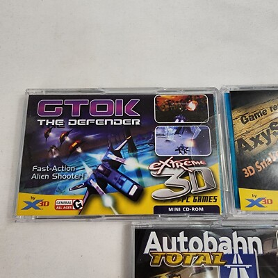 Extreme 3D PC Games GTOK The Defender, Axy Snake, Autobahn Total
