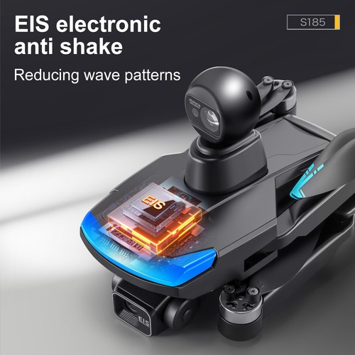 2024 New S185 Drone GPS Location 3 Axis Gimbal Remote Control with 7.2 in Screen - Picture 14 of 25
