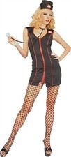 Secret Wishes Costume Miss Diagnosed 888120 Black/Red Small