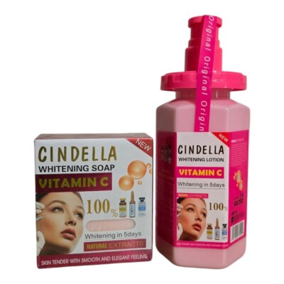 Cindella Vitamin C Lotion And Soap