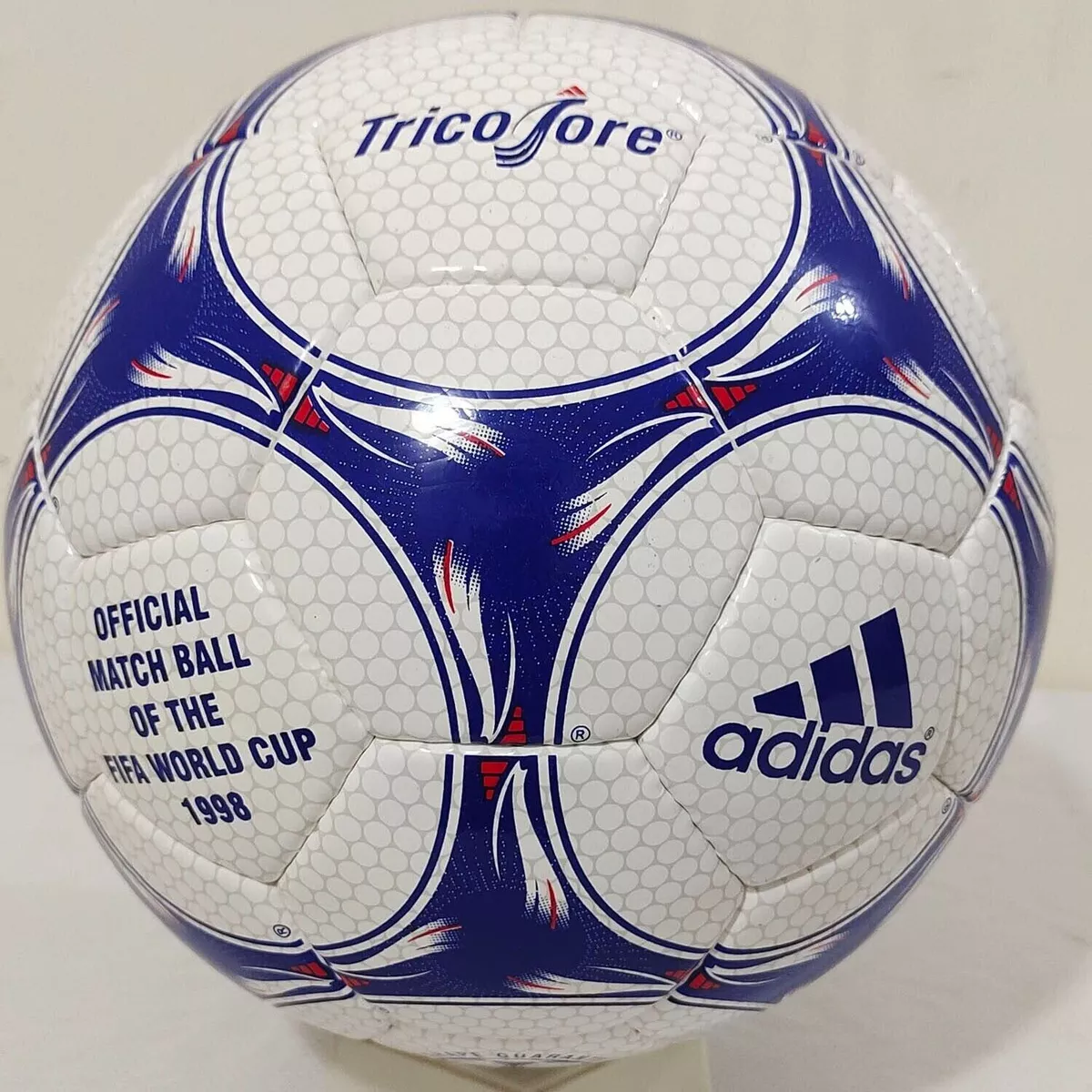 Adidas Trico Lore Official Match Ball Equipment World Cup 1998 France Size 5