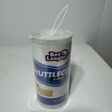6 Regent-Rec League Badminton Shuttlecocks Plastic