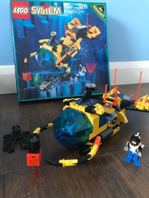 Lego System Aquanauts Crystal Explorer Sub 6175 Box Instructions Ebay