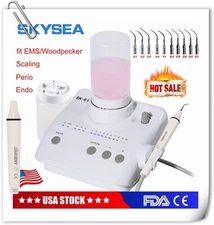 SKYSEA For EMS Cavitron Dental Ultrasonic Piezo Scaler / Handpiece /10* Tips G4