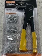 FastenPro Hand Riveter Sheetmetal, Leather, Plastic 