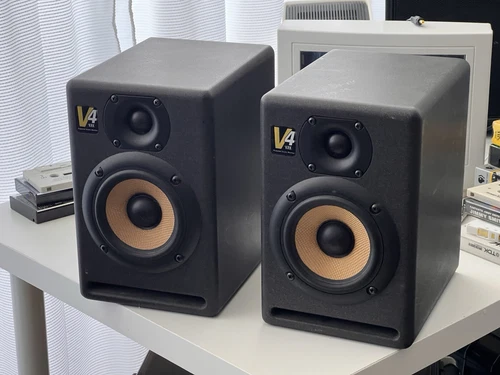 KRK V4 Series 1 Speaker Set - As-Is For Parts Repair