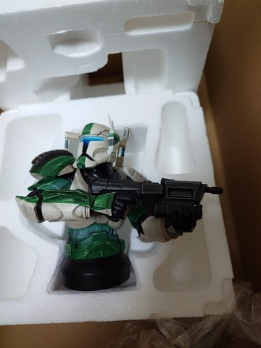 Star Wars Gentle Giant REPUBLIC COMMANDO RC-1140 Fixer Mini Büste Statue von JPN - Bild 10 von 15