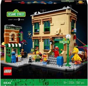 LEGO 21324 SEALED Idées 123 Rue Sesame 1367pcs Set d'affichage Elmo Big Bird