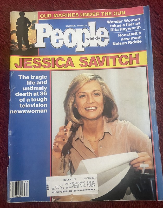 PEOPLE Magazine: TV Newswomen Jessica Savitch - November 7, 1983