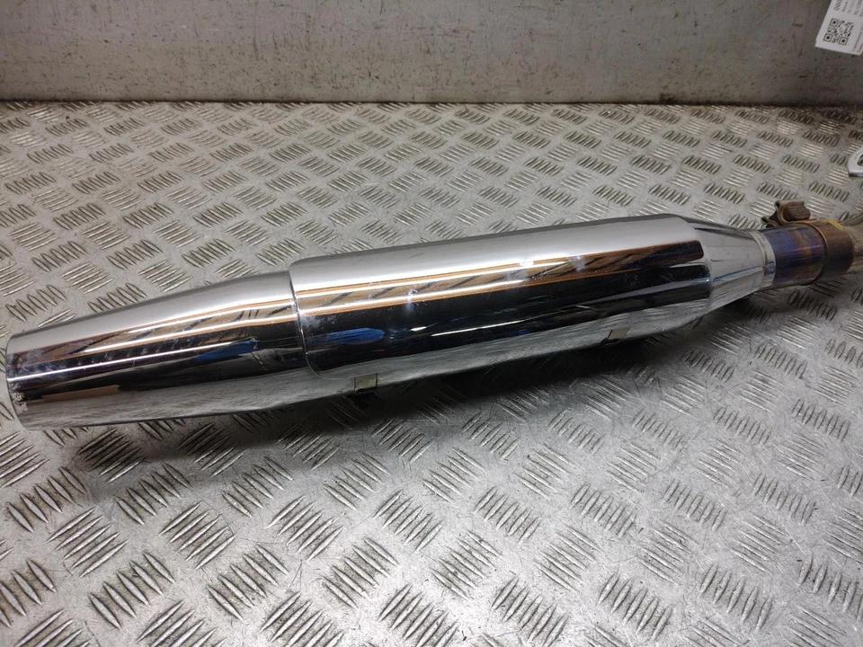 Harley Davidson 2012 XL1200C Sportster sistema de escape trasero personalizado Foto 2 de 4