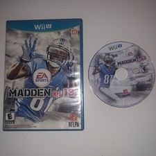 Madden NFL 13 ￼Nintendo Wii U￼ Original Case￼ Football Video ￼game￼