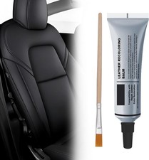 Black Leather Recoloring Balm, Leather Repair Kit Color Restorer Black