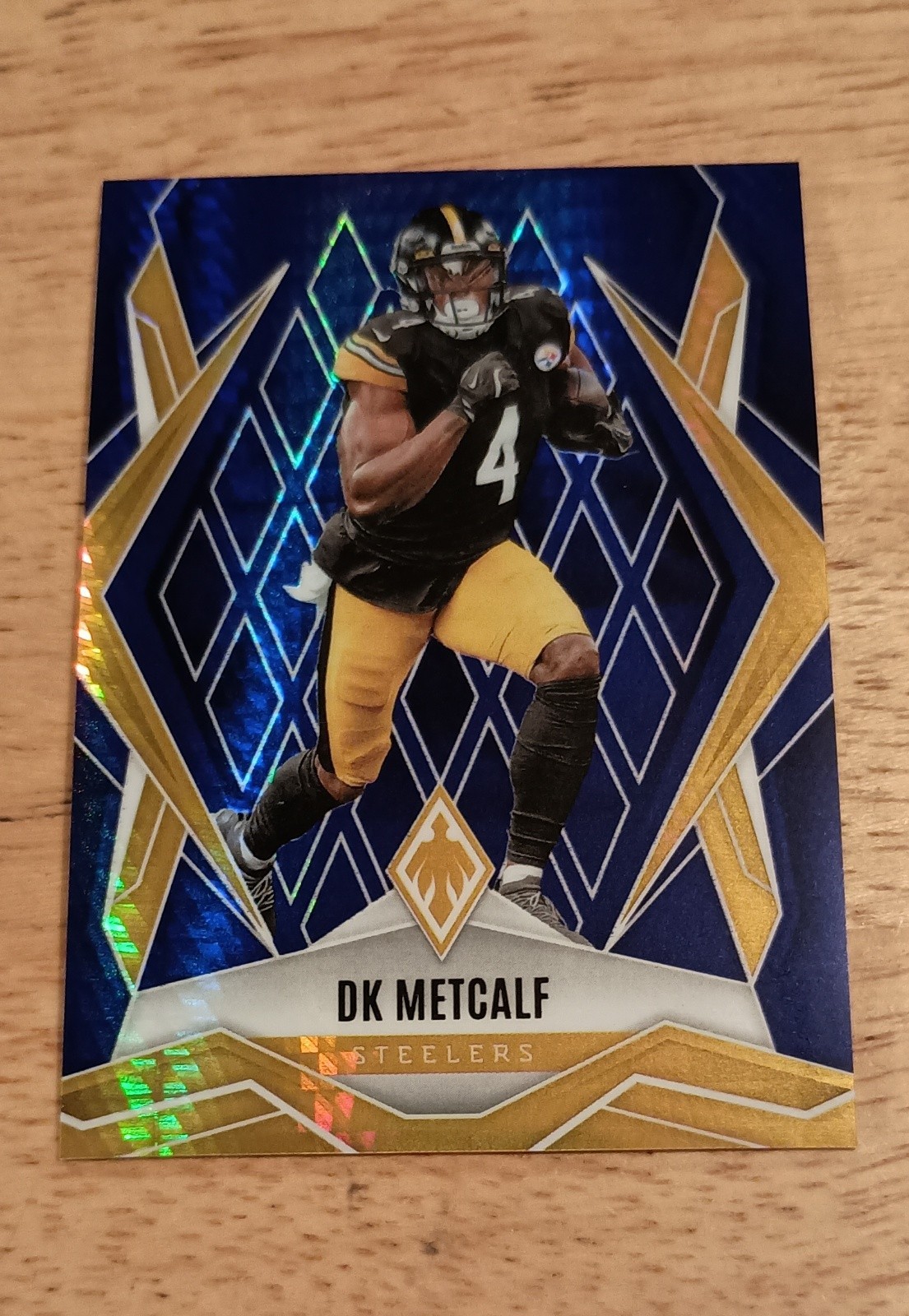 2025 Panini Phoenix - DK Metcalf #4 Blue Hyper /199