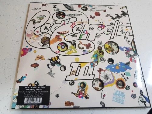 Led Zeppelin  -  Led Zeppelin III    180gm Vinyl   - minor sleeve damage